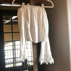 off the shoulder long sleeve